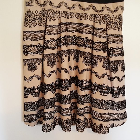 ELLE Women's Dress Sz 16 Sleeveless BOHO - Picture 2 of 6